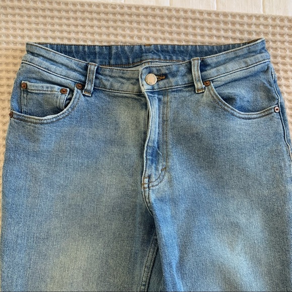 Cheap Monday Light Wash Straight Jeans - Picture 4 of 6